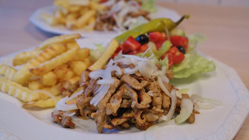 Greek Gyros and Tzatziki
